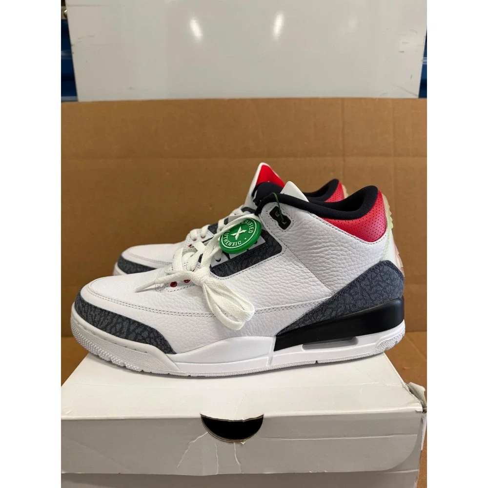 NWB Nike Air Jordan 3 Retro SE-T Sneakers Japan Exclusive Fire Red Size 11 US